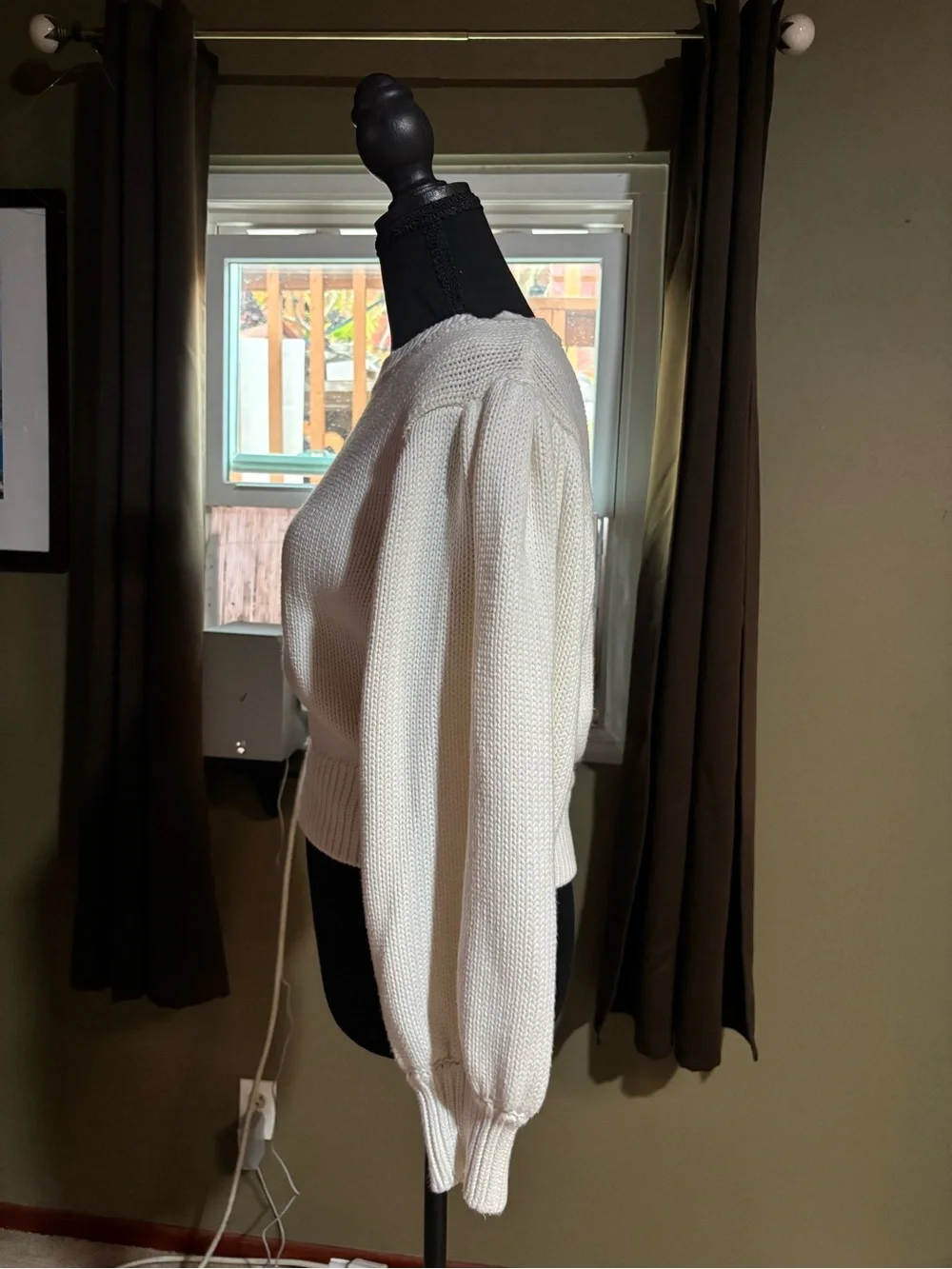 Heidi Merrick Dutchess Cream Sweater - Picture 4 of 12
